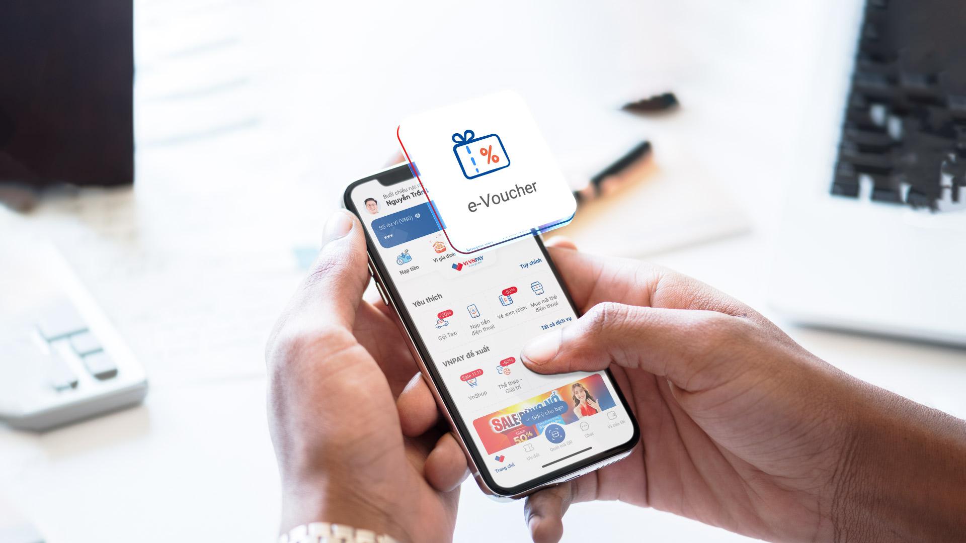 Tiện ích voucher dealtoday trên VNPAY App