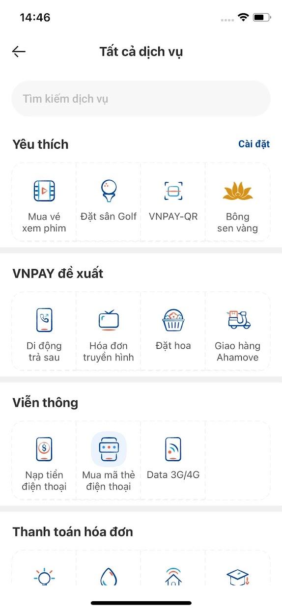 Các bước mở VNPAY App cho người dùng mới