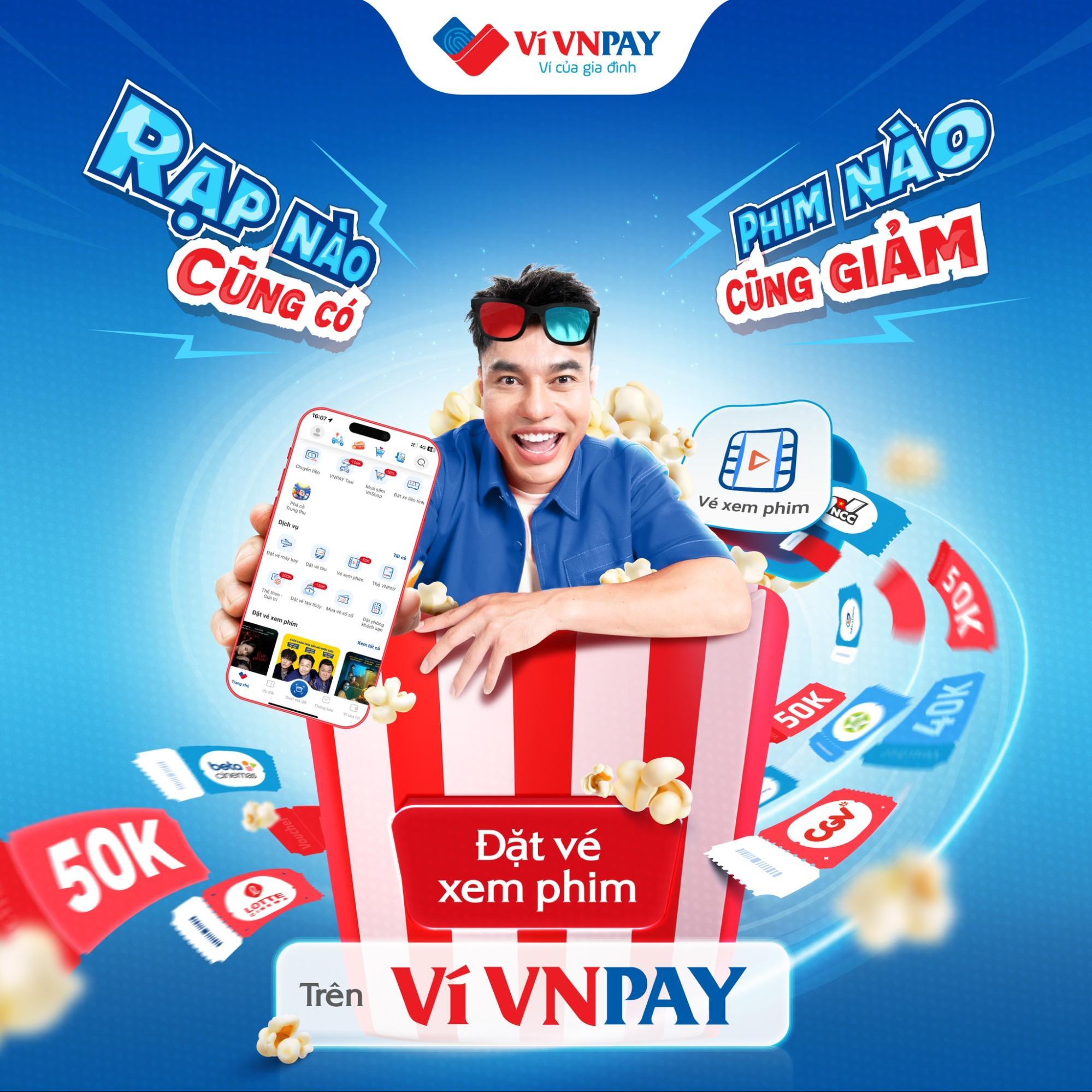 "Update" lịch phim chiếu rạp Tết 2025 - Đặt vé xem phim nhanh gọn cùng nhiều ưu đãi với VNPAY App