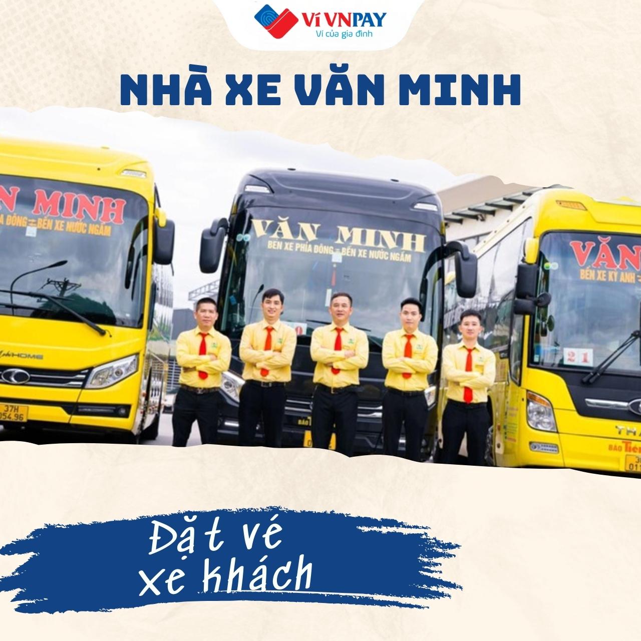 Cách mua vé xe khách Văn Minh Tết 2025 sớm tại VNPAY App