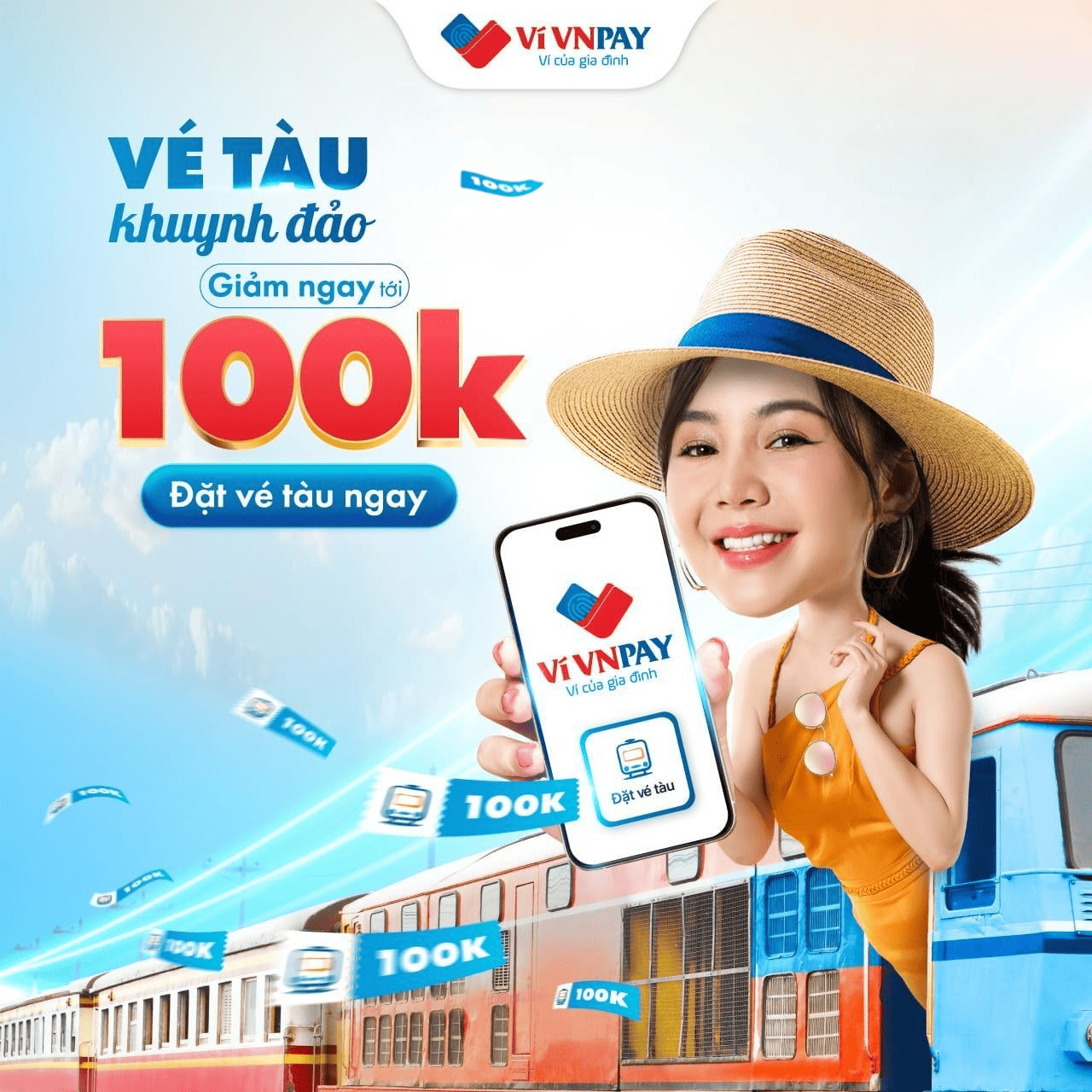 Bí quyết "săn" vé xe lửa Biên Hòa - Phan Thiết giá rẻ thông qua VNPAY App