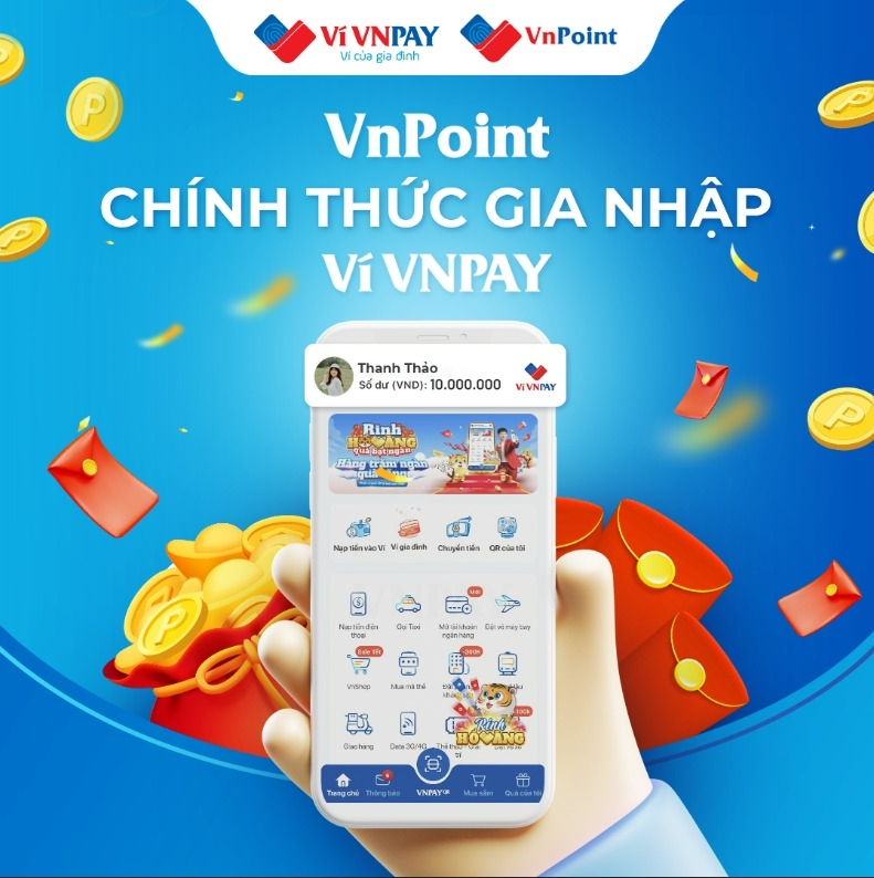 Tích điểm VnPoint đổi mã giảm giá, mua sắm di chuyển tiết kiệm mỗi ngày