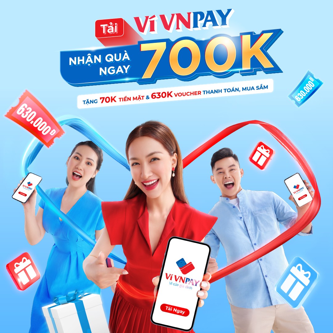 Deal “cháy” đón hè, VNPAY App “chơi lớn” nâng mức quà bạn mới lên 700.000 đồng